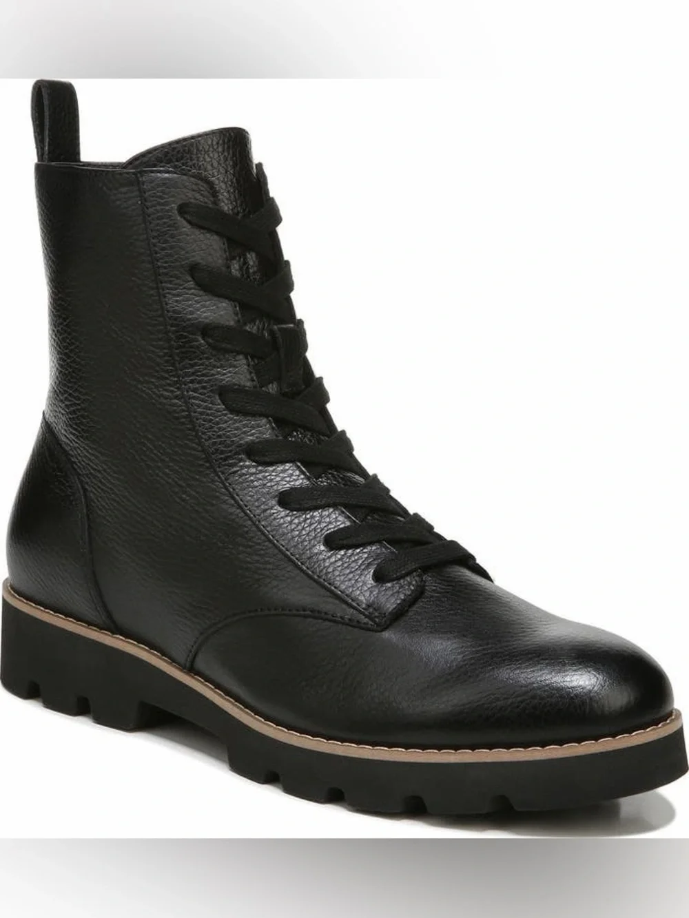 Vionic Lani Combat Boots Women Size 7 - Picture 1 of 9